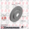 Zimmermann Brake Disc - Standard/Coated, 400.3603.20 400.3603.20